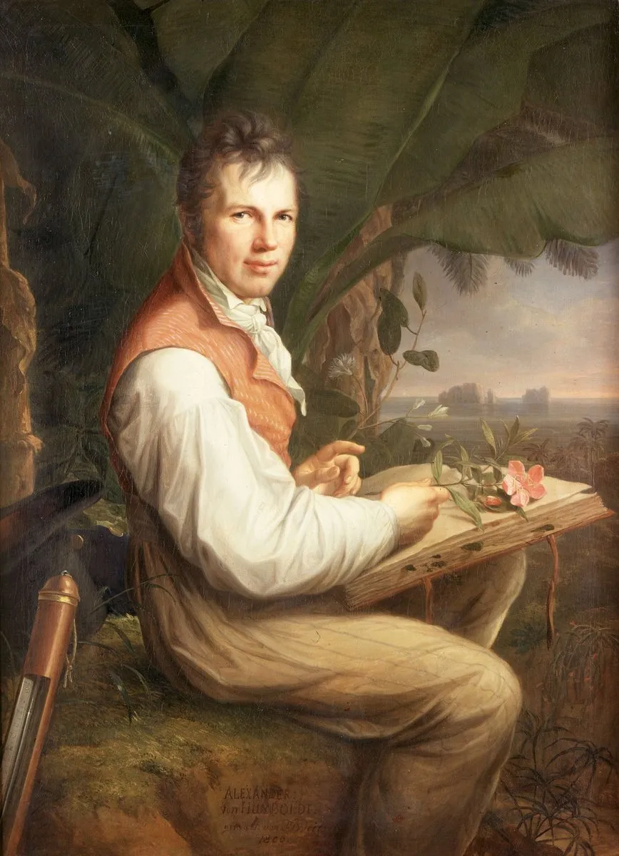 Alexander von Humboldt en 1806, por Friedrich Georg Weitsch