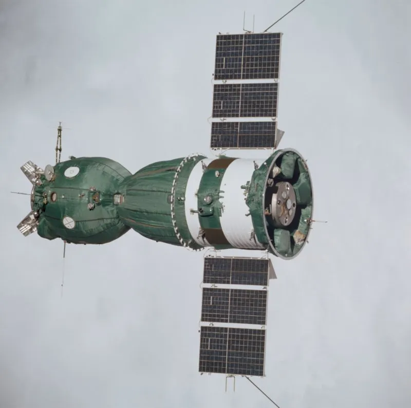 La nave Soyuz 19 en el Proyecto Apolo-Soyuz