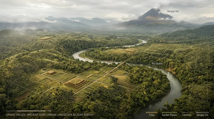 El Valle del Upano y la Arqueología LiDAR: El Urbanismo Agrario que Reescribió la Amazonía